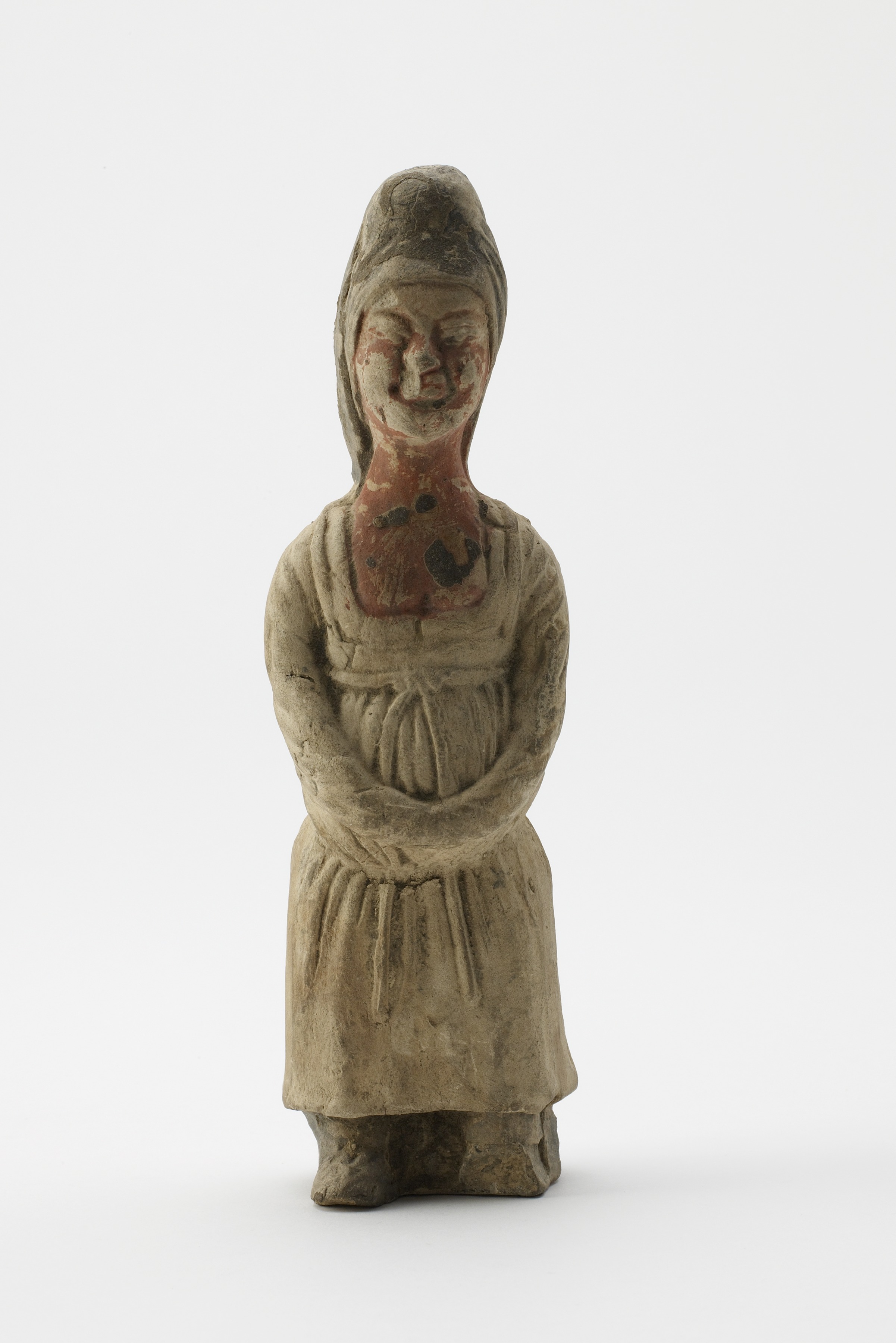 唐代陶女侍从俑